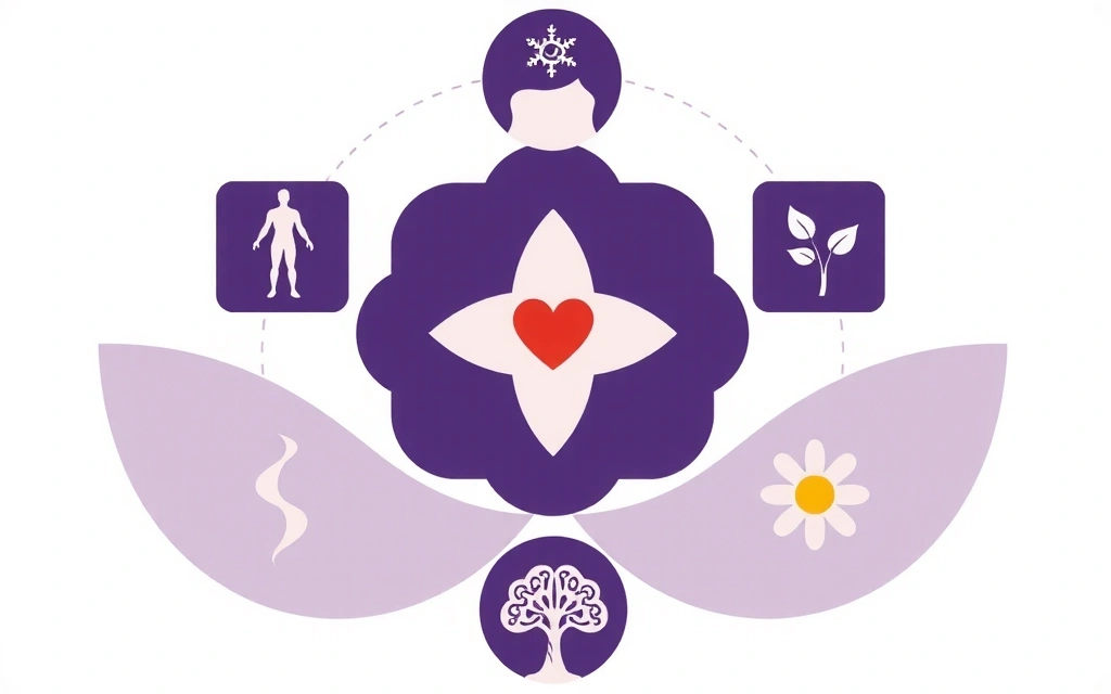 Imagine holistică, simboluri echilibru